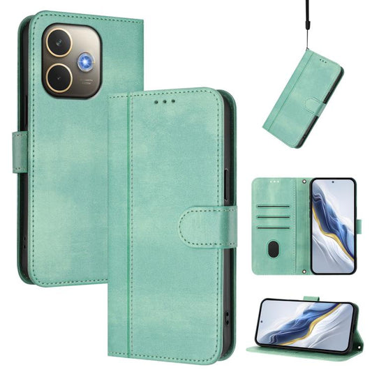Line Splicing Buckle Retro Leather Phone Case, For OPPO A5 Pro 5G Global, For OPPO Reno13 Pro 5G Global, For OPPO Reno13 5G Global, For OPPO A3x 5G / 4G India / A3 4G / 5G, For OPPO Find X8 5G, For OPPO A3 Pro 5G Global / India / A80 5G EU
