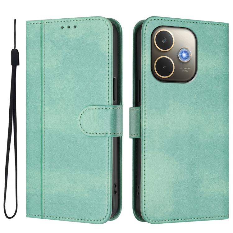 Line Splicing Buckle Retro Leather Phone Case, For OPPO A5 Pro 5G Global, For OPPO Reno13 Pro 5G Global, For OPPO Reno13 5G Global, For OPPO A3x 5G / 4G India / A3 4G / 5G, For OPPO Find X8 5G, For OPPO A3 Pro 5G Global / India / A80 5G EU
