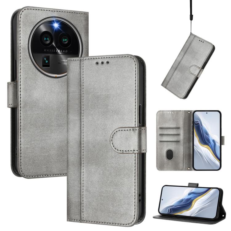 Line Splicing Buckle Retro Leather Phone Case, For OPPO A78 5G Global / A1x 5G, For OPPO Reno8 T 4G Global, For OPPO Find X6 Pro 5G, For OPPO Find X6 5G, For OPPO A1 Pro 5G / Reno8 T 5G Global, For OPPO Reno8 4G / Reno7 4G Global