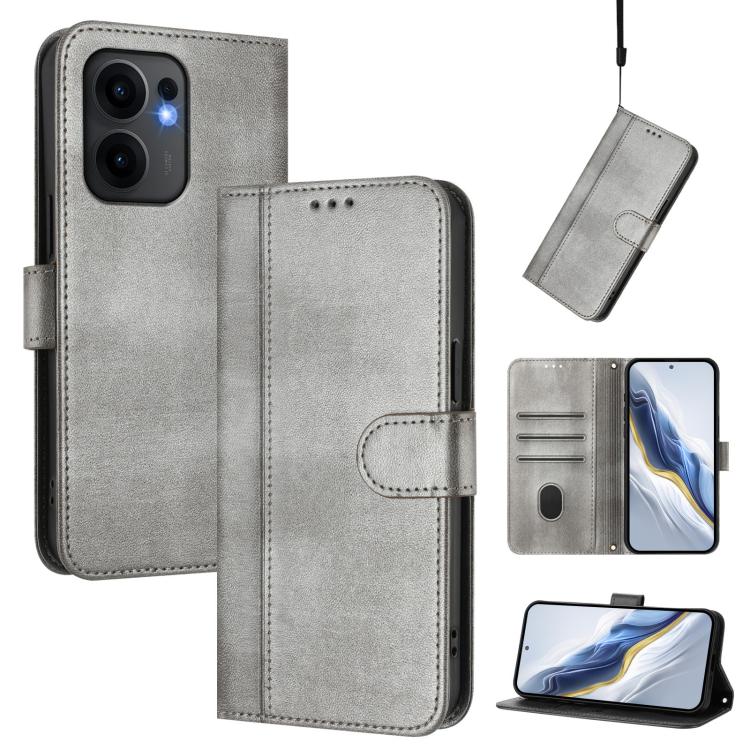 Line Splicing Buckle Retro Leather Phone Case, For OPPO Reno13 F 5G Global / 4G India, For OPPO Reno16 F 5G / Reno16 FS 5G, For OPPO Reno16 5G / Reno16 Pro 5G Global, For OPPO Find X9s Pro, For OPPO Find X9 Ultra, For OPPO Find X9