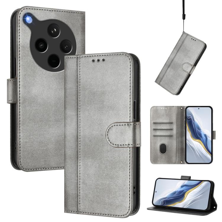 Line Splicing Buckle Retro Leather Phone Case, For OPPO Reno14 Pro Global, For OPPO Reno14 Global, For OPPO Find X8s+ 5G, For OPPO Find X8s 5G, For OPPO Find X8 Ultra 5G, For OPPO F29 5G Global