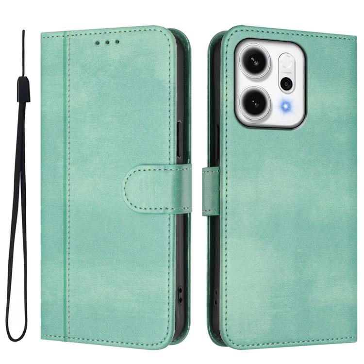 Line Splicing Buckle Retro Leather Phone Case, For OPPO Reno14 Pro Global, For OPPO Reno14 Global, For OPPO Find X8s+ 5G, For OPPO Find X8s 5G, For OPPO Find X8 Ultra 5G, For OPPO F29 5G Global