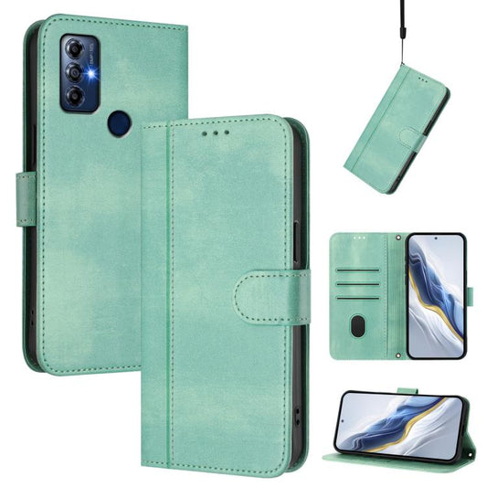 Line Splicing Buckle Retro Leather Phone Case, For Motorola Moto G Play 2022, For Motorola Moto G Stylus 5G 2022, For Motorola Moto G Stylus 4G 2022, For Motorola Moto E40 / E30 / E20, For Motorola Moto G51 5G, For Motorola Moto G31 4G Global / G41 4G