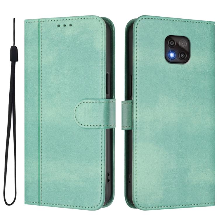 Line Splicing Buckle Retro Leather Phone Case, For Motorola Moto G Power 2021, For Motorola Moto G Play 2021, For Motorola Moto G Stylus 5G 2021, For Motorola Moto G Stylus 4G 2021