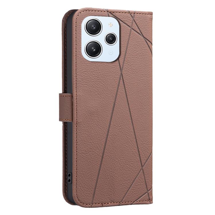 Geometric Pattern RFID Leather Phone Case, For Redmi 12 4G, For Redmi Note 12 Turbo, For Redmi Note 11 / 11S / 12S 6.43inch, For Redmi Note 12 4G, For Redmi 12C, For Redmi Note 12 Pro+ Global, For Redmi Note 12 Pro 5G Global, For Redmi Note 12 5G Global
