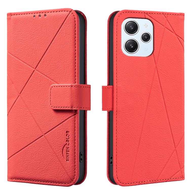 Geometric Pattern RFID Leather Phone Case, For Redmi 12 4G, For Redmi Note 12 Turbo, For Redmi Note 11 / 11S / 12S 6.43inch, For Redmi Note 12 4G, For Redmi 12C, For Redmi Note 12 Pro+ Global, For Redmi Note 12 Pro 5G Global, For Redmi Note 12 5G Global