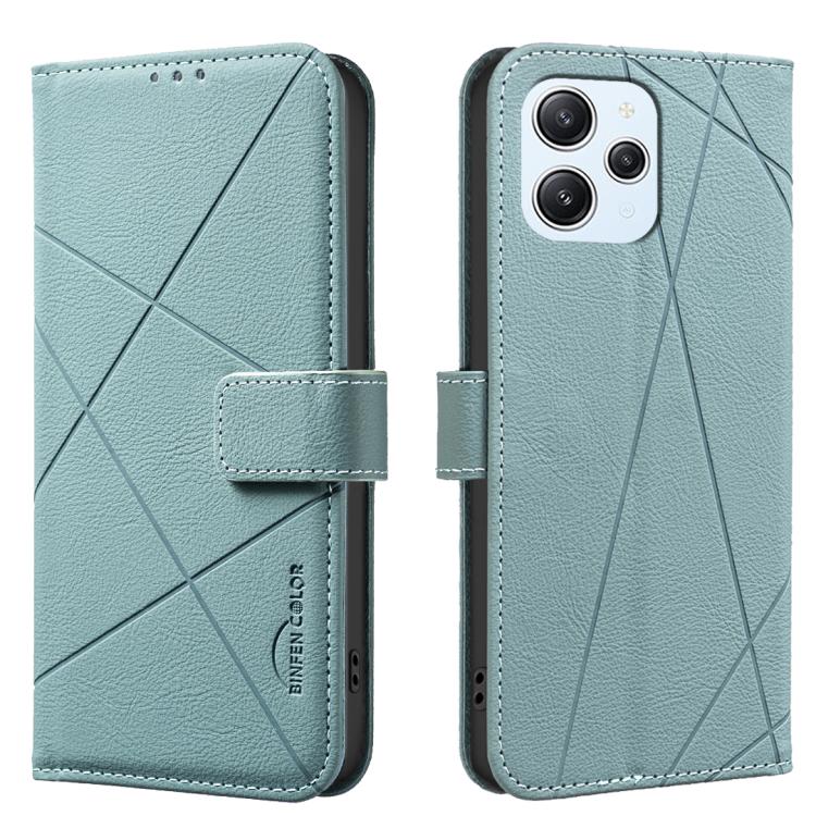 Geometric Pattern RFID Leather Phone Case, For Redmi 12 4G, For Redmi Note 12 Turbo, For Redmi Note 11 / 11S / 12S 6.43inch, For Redmi Note 12 4G, For Redmi 12C, For Redmi Note 12 Pro+ Global, For Redmi Note 12 Pro 5G Global, For Redmi Note 12 5G Global