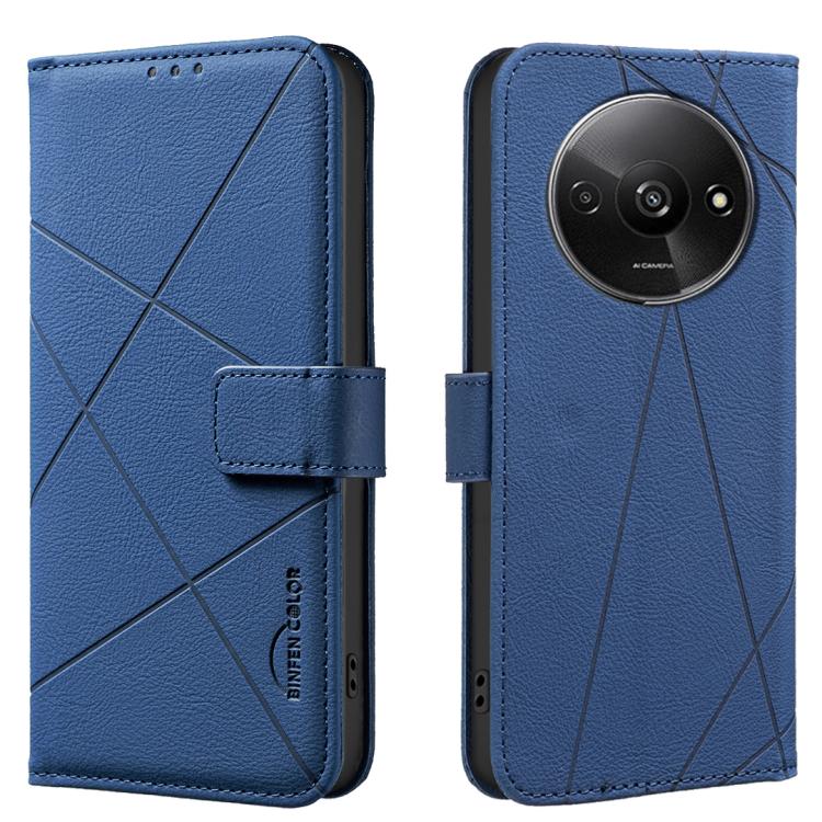 Geometric Pattern RFID Leather Phone Case, For Redmi Note 14 4G 16.25mm, For Redmi Note 14 Pro 5G / 14 Pro+ 5G, For Redmi A3, For Redmi Note 13 Pro 4G, For Redmi Note 13 4G, For Redmi K70E, For Redmi Note 13 5G, For Redmi 13C