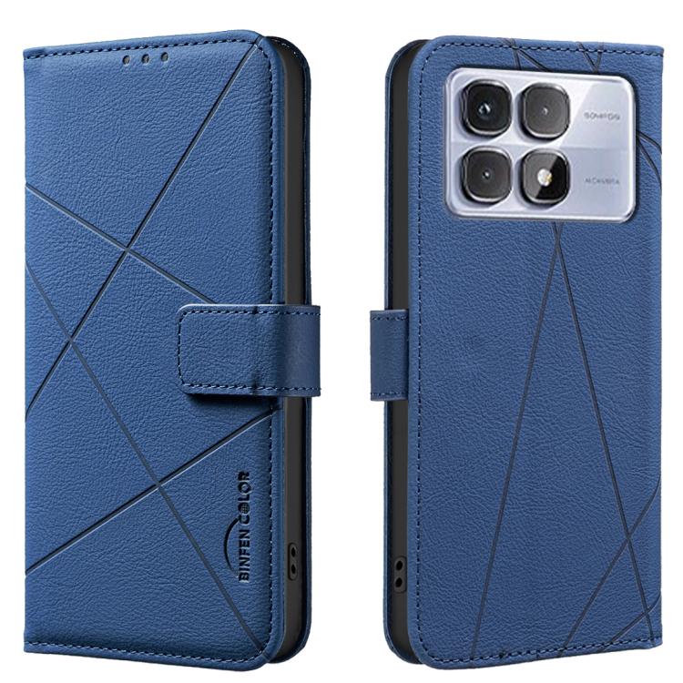 Geometric Pattern RFID Leather Phone Case, For Redmi Note 13 Pro+ 5G, For Redmi Note 13 Pro 5G, For Redmi K60 Ultra, For Redmi K70 / K70 Pro, For Redmi 12 4G, For Redmi Note 12 Turbo, For Redmi Note 11 / 11S / 12S 6.43inch, For Redmi Note 12 4G