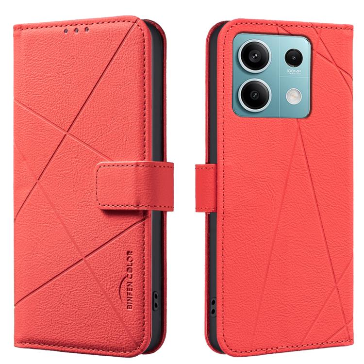 Geometric Pattern RFID Leather Phone Case, For Redmi Note 14 4G 16.25mm, For Redmi Note 14 Pro 5G / 14 Pro+ 5G, For Redmi A3, For Redmi Note 13 Pro 4G, For Redmi Note 13 4G, For Redmi K70E, For Redmi Note 13 5G, For Redmi 13C