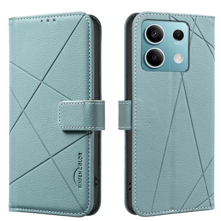 Geometric Pattern RFID Leather Phone Case, For Redmi Note 14 4G 16.25mm, For Redmi Note 14 Pro 5G / 14 Pro+ 5G, For Redmi A3, For Redmi Note 13 Pro 4G, For Redmi Note 13 4G, For Redmi K70E, For Redmi Note 13 5G, For Redmi 13C