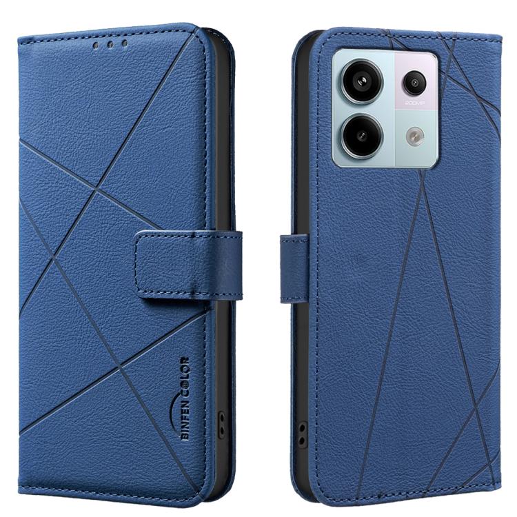 Geometric Pattern RFID Leather Phone Case, For Redmi Note 13 Pro+ 5G, For Redmi Note 13 Pro 5G, For Redmi K60 Ultra, For Redmi K70 / K70 Pro, For Redmi 12 4G, For Redmi Note 12 Turbo, For Redmi Note 11 / 11S / 12S 6.43inch, For Redmi Note 12 4G