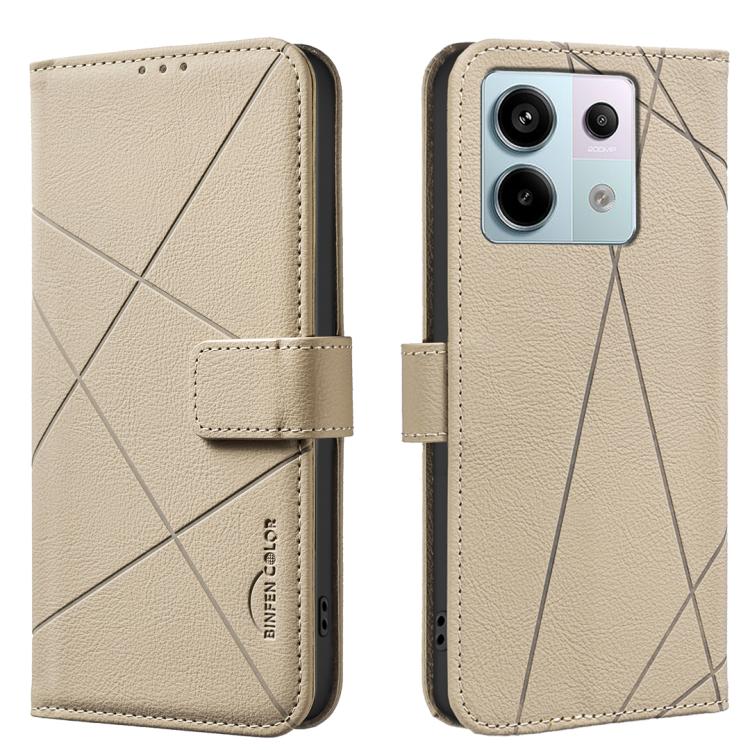 Geometric Pattern RFID Leather Phone Case, For Redmi Note 13 Pro+ 5G, For Redmi Note 13 Pro 5G, For Redmi K60 Ultra, For Redmi K70 / K70 Pro, For Redmi 12 4G, For Redmi Note 12 Turbo, For Redmi Note 11 / 11S / 12S 6.43inch, For Redmi Note 12 4G