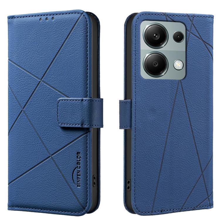 Geometric Pattern RFID Leather Phone Case, For Redmi Note 14 4G 16.25mm, For Redmi Note 14 Pro 5G / 14 Pro+ 5G, For Redmi A3, For Redmi Note 13 Pro 4G, For Redmi Note 13 4G, For Redmi K70E, For Redmi Note 13 5G, For Redmi 13C