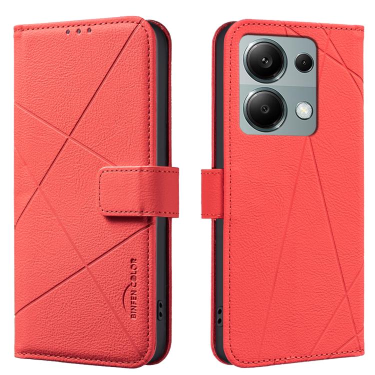Geometric Pattern RFID Leather Phone Case, For Redmi Note 14 4G 16.25mm, For Redmi Note 14 Pro 5G / 14 Pro+ 5G, For Redmi A3, For Redmi Note 13 Pro 4G, For Redmi Note 13 4G, For Redmi K70E, For Redmi Note 13 5G, For Redmi 13C