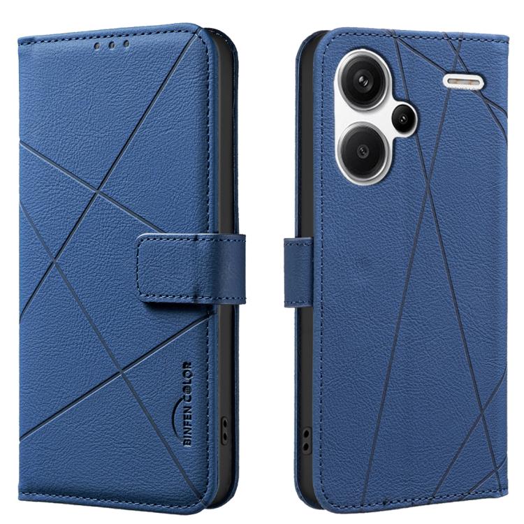 Geometric Pattern RFID Leather Phone Case, For Redmi Note 13 Pro+ 5G, For Redmi Note 13 Pro 5G, For Redmi K60 Ultra, For Redmi K70 / K70 Pro, For Redmi 12 4G, For Redmi Note 12 Turbo, For Redmi Note 11 / 11S / 12S 6.43inch, For Redmi Note 12 4G