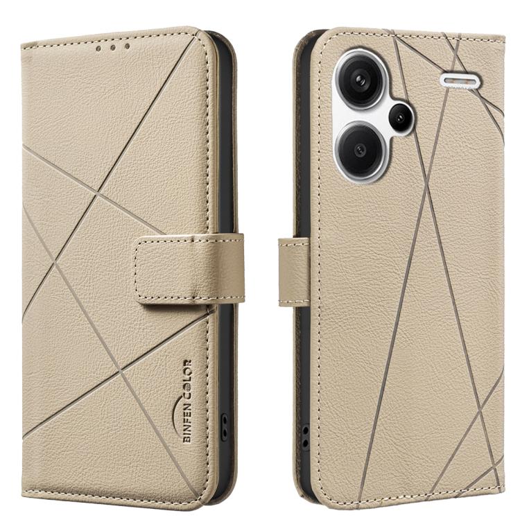 Geometric Pattern RFID Leather Phone Case, For Redmi Note 13 Pro+ 5G, For Redmi Note 13 Pro 5G, For Redmi K60 Ultra, For Redmi K70 / K70 Pro, For Redmi 12 4G, For Redmi Note 12 Turbo, For Redmi Note 11 / 11S / 12S 6.43inch, For Redmi Note 12 4G