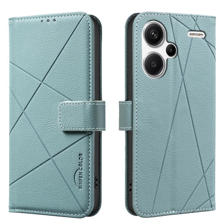 Geometric Pattern RFID Leather Phone Case, For Redmi Note 13 Pro+ 5G, For Redmi Note 13 Pro 5G, For Redmi K60 Ultra, For Redmi K70 / K70 Pro, For Redmi 12 4G, For Redmi Note 12 Turbo, For Redmi Note 11 / 11S / 12S 6.43inch, For Redmi Note 12 4G