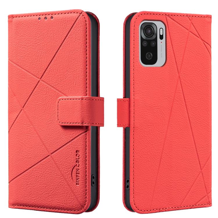 Geometric Pattern RFID Leather Phone Case, For Redmi 12C, For Redmi Note 12 Pro+ Global, For Redmi Note 12 Pro 5G Global, For Redmi Note 12 5G Global, For Redmi Note 11 Pro / 11 Pro 5G Global, For Redmi 10 2022 / Note 11 4G, For Redmi Note 10 5G / 10T ...