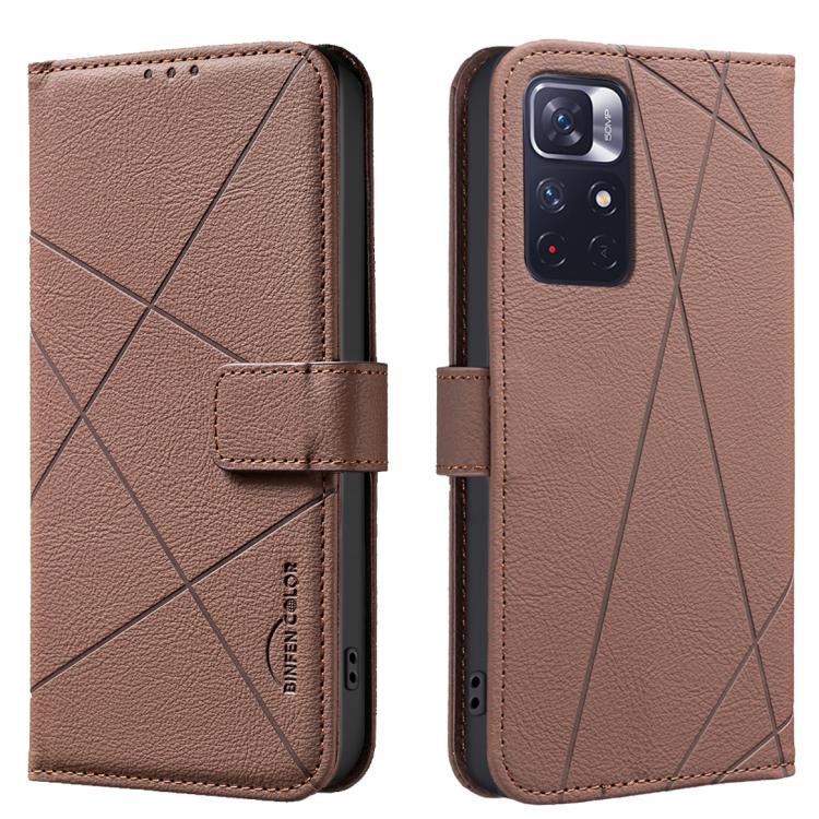 Geometric Pattern RFID Leather Phone Case, For Redmi Note 13 Pro+ 5G, For Redmi Note 13 Pro 5G, For Redmi K60 Ultra, For Redmi K70 / K70 Pro, For Redmi 12 4G, For Redmi Note 12 Turbo, For Redmi Note 11 / 11S / 12S 6.43inch, For Redmi Note 12 4G