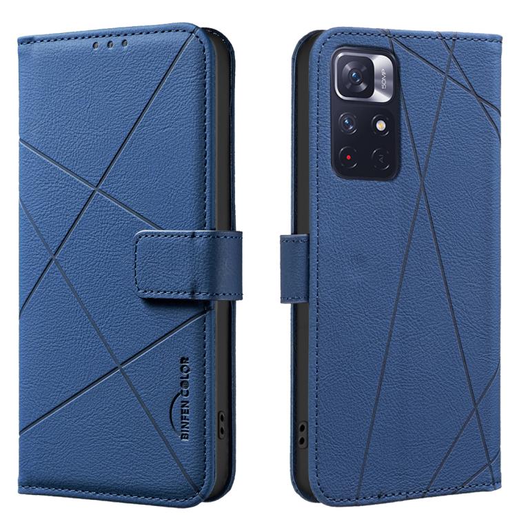 Geometric Pattern RFID Leather Phone Case, For Redmi Note 13 Pro+ 5G, For Redmi Note 13 Pro 5G, For Redmi K60 Ultra, For Redmi K70 / K70 Pro, For Redmi 12 4G, For Redmi Note 12 Turbo, For Redmi Note 11 / 11S / 12S 6.43inch, For Redmi Note 12 4G