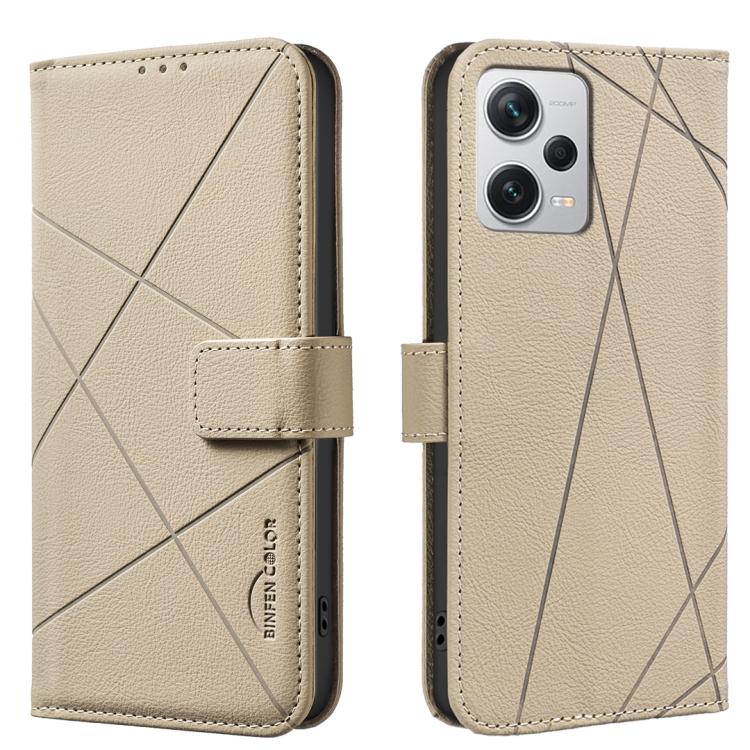 Geometric Pattern RFID Leather Phone Case, For Redmi 12C, For Redmi Note 12 Pro+ Global, For Redmi Note 12 Pro 5G Global, For Redmi Note 12 5G Global, For Redmi Note 11 Pro / 11 Pro 5G Global, For Redmi 10 2022 / Note 11 4G, For Redmi Note 10 5G / 10T ...