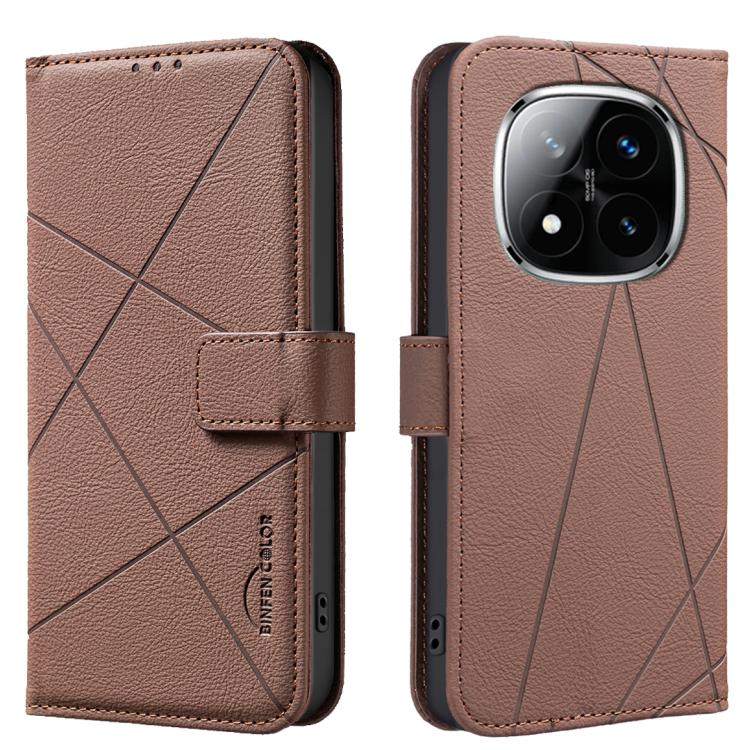 Geometric Pattern RFID Leather Phone Case, For Redmi Note 14 4G 16.25mm, For Redmi Note 14 Pro 5G / 14 Pro+ 5G, For Redmi A3, For Redmi Note 13 Pro 4G, For Redmi Note 13 4G, For Redmi K70E, For Redmi Note 13 5G, For Redmi 13C