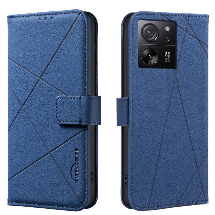 Geometric Pattern RFID Leather Phone Case, For Redmi Note 13 Pro+ 5G, For Redmi Note 13 Pro 5G, For Redmi K60 Ultra, For Redmi K70 / K70 Pro, For Redmi 12 4G, For Redmi Note 12 Turbo, For Redmi Note 11 / 11S / 12S 6.43inch, For Redmi Note 12 4G
