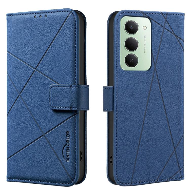 Geometric Pattern RFID Leather Phone Case, For Redmi K90/Poco F8 Pro, For Redmi 15C 5G / 4G EU 173mm, For Redmi 15 5G Global / 15 4G SEA 169.5mm, For Redmi Turbo 4 Pro, For Redmi Turbo 4, For Redmi 14C, For Redmi Note 14 5G, For Redmi Note 14 Pro 4G