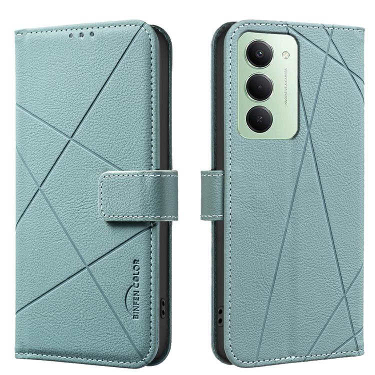 Geometric Pattern RFID Leather Phone Case, For Redmi K90/Poco F8 Pro, For Redmi 15C 5G / 4G EU 173mm, For Redmi 15 5G Global / 15 4G SEA 169.5mm, For Redmi Turbo 4 Pro, For Redmi Turbo 4, For Redmi 14C, For Redmi Note 14 5G, For Redmi Note 14 Pro 4G