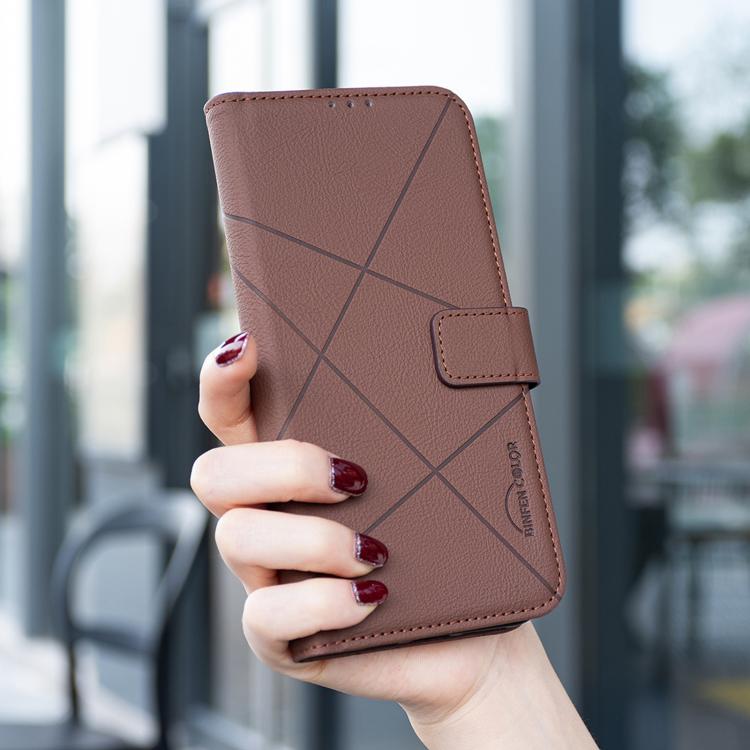 Geometric Pattern RFID Leather Phone Case, For Redmi K90/Poco F8 Pro, For Redmi 15C 5G / 4G EU 173mm, For Redmi 15 5G Global / 15 4G SEA 169.5mm, For Redmi Turbo 4 Pro, For Redmi Turbo 4, For Redmi 14C, For Redmi Note 14 5G, For Redmi Note 14 Pro 4G