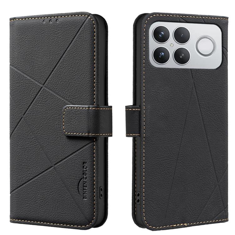 Geometric Pattern RFID Leather Phone Case, For Redmi K90 Max 5G, For Redmi A7 Pro 171mm / Poco C85x 5G, For Redmi 15a 5G, For Redmi Tubo 5 Max / Poco X8 Pro Max, For Redmi Tubo 5 / Poco X8 Pro 5G, For Redmi Note 15 5G Global 164mm                      ...
