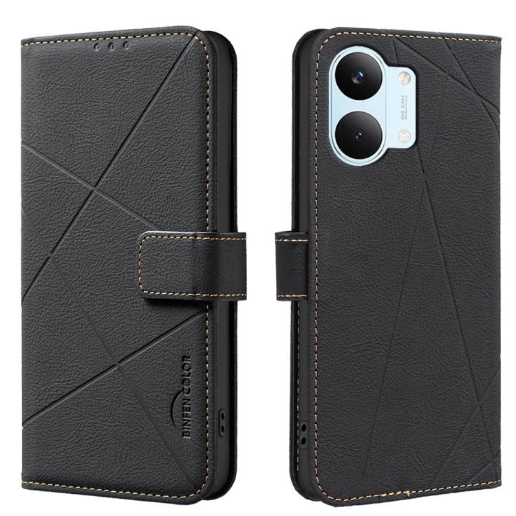 Geometric Pattern RFID Leather Phone Case, For Redmi K90 Max 5G, For Redmi A7 Pro 171mm / Poco C85x 5G, For Redmi 15a 5G, For Redmi Tubo 5 Max / Poco X8 Pro Max, For Redmi Tubo 5 / Poco X8 Pro 5G, For Redmi Note 15 5G Global 164mm                      ...