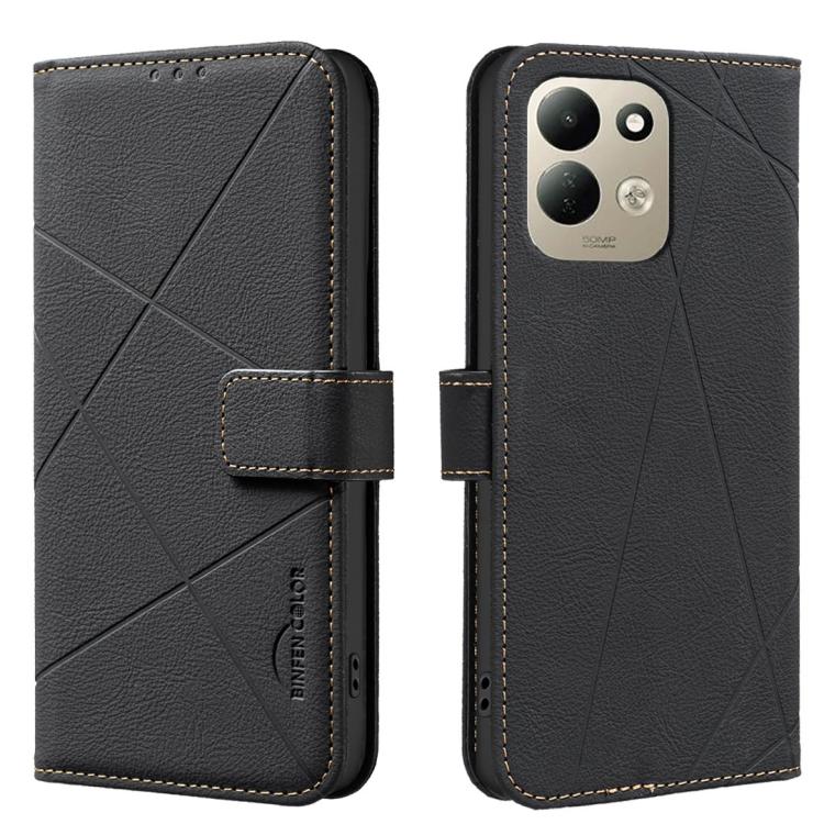 Geometric Pattern RFID Leather Phone Case, For Redmi Note 17 Pro 5G Global 163mm, For Redmi Note 17 Pro+ 5G Global 163mm, For Redmi 17 5G / 4G Global 170mm, For Redmi Note 17 4G Global 171mm, For Redmi K90 Max 5G, For Redmi A7 Pro 171mm / Poco C85x 5G ...
