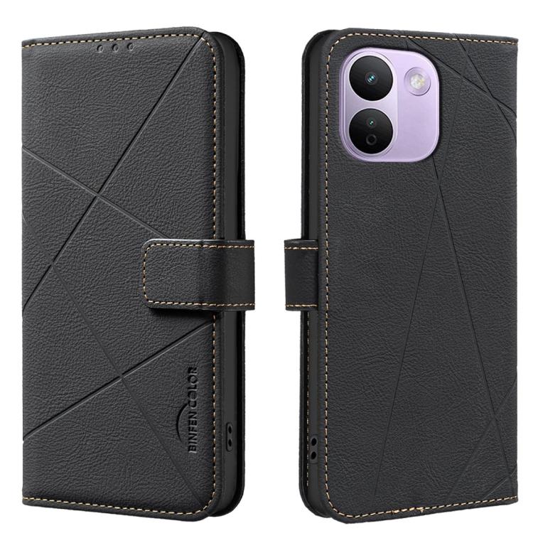 Geometric Pattern RFID Leather Phone Case, For Redmi Note 17 Pro 5G Global 163mm, For Redmi Note 17 Pro+ 5G Global 163mm, For Redmi 17 5G / 4G Global 170mm, For Redmi Note 17 4G Global 171mm, For Redmi K90 Max 5G, For Redmi A7 Pro 171mm / Poco C85x 5G ...