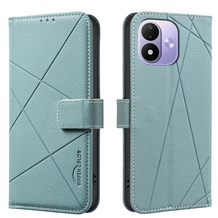 Geometric Pattern RFID Leather Phone Case, For Redmi Note 17 Pro 5G Global 163mm, For Redmi Note 17 Pro+ 5G Global 163mm, For Redmi 17 5G / 4G Global 170mm, For Redmi Note 17 4G Global 171mm, For Redmi K90 Max 5G, For Redmi A7 Pro 171mm / Poco C85x 5G ...