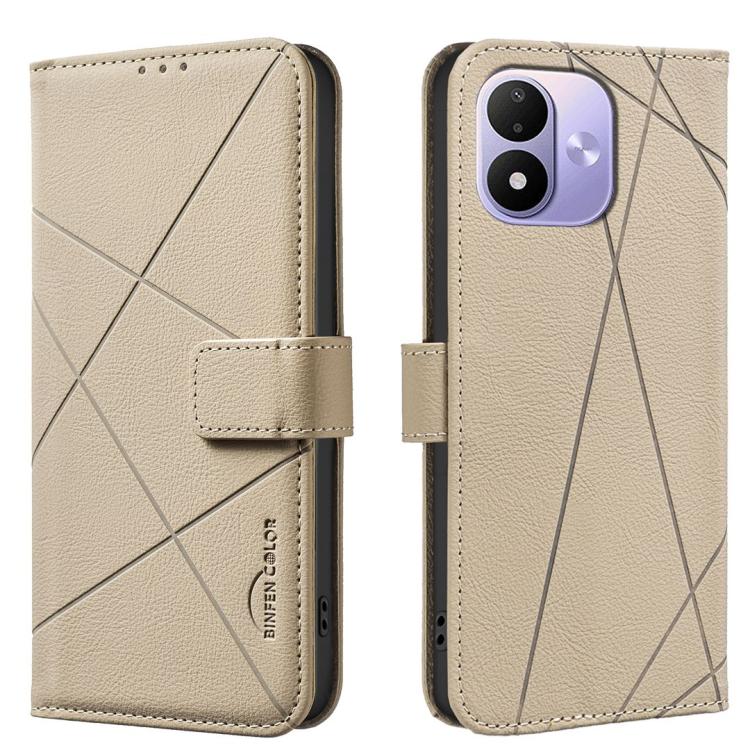 Geometric Pattern RFID Leather Phone Case, For Redmi Note 17 Pro 5G Global 163mm, For Redmi Note 17 Pro+ 5G Global 163mm, For Redmi 17 5G / 4G Global 170mm, For Redmi Note 17 4G Global 171mm, For Redmi K90 Max 5G, For Redmi A7 Pro 171mm / Poco C85x 5G ...