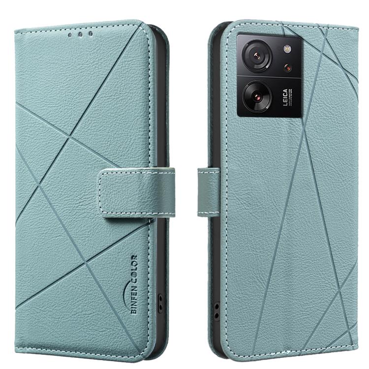 Geometric Pattern RFID Leather Phone Case, For Xiaomi Poco M7 Pro 5G, For Xiaomi Poco X6 Pro, For Xiaomi 13T, For Xiaomi Poco F5 5G, For Xiaomi Poco C55, For Xiaomi Poco X5 Pro, For Xiaomi Poco X5, For Xiaomi Poco M3 Pro
