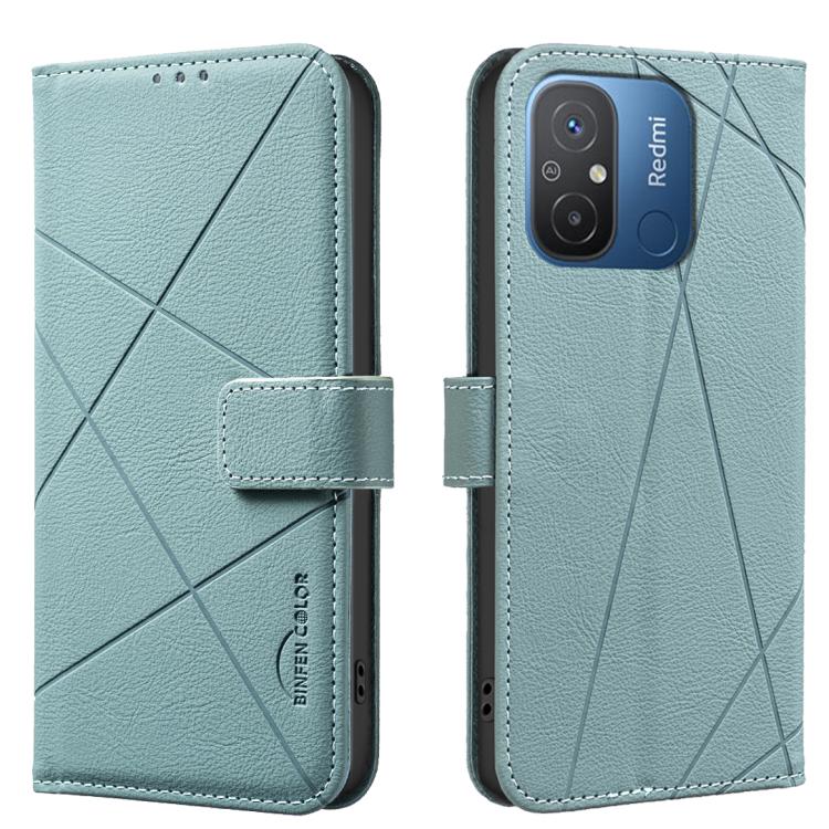 Geometric Pattern RFID Leather Phone Case, For Xiaomi Poco M7 Pro 5G, For Xiaomi Poco X6 Pro, For Xiaomi 13T, For Xiaomi Poco F5 5G, For Xiaomi Poco C55, For Xiaomi Poco X5 Pro, For Xiaomi Poco X5, For Xiaomi Poco M3 Pro