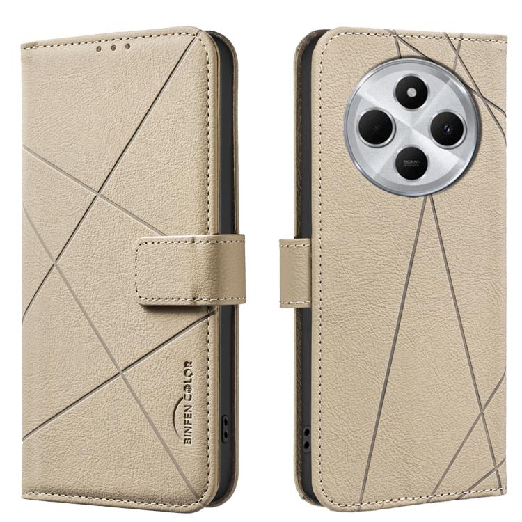 Geometric Pattern RFID Leather Phone Case, For Xiaomi 17T Pro 5G, For Xiaomi 17T 5G, For Xiaomi Poco M7 4G 169mm, For Xiaomi 15T Pro 5G, For Xiaomi 15T 5G, For Xiaomi Poco F7 5G Global, For Xiaomi Poco X7 Pro, For Xiaomi Poco C75