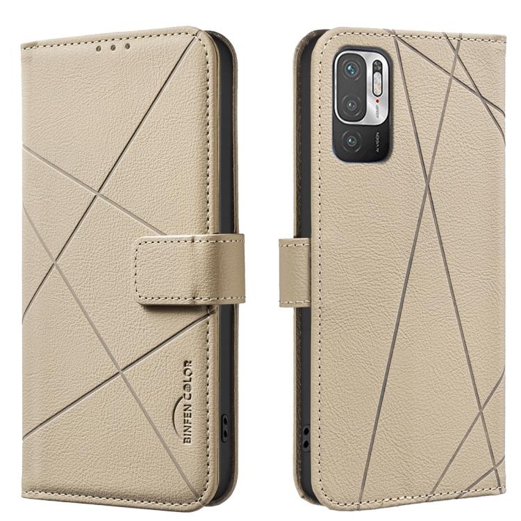 Geometric Pattern RFID Leather Phone Case, For Xiaomi Poco M7 Pro 5G, For Xiaomi Poco X6 Pro, For Xiaomi 13T, For Xiaomi Poco F5 5G, For Xiaomi Poco C55, For Xiaomi Poco X5 Pro, For Xiaomi Poco X5, For Xiaomi Poco M3 Pro