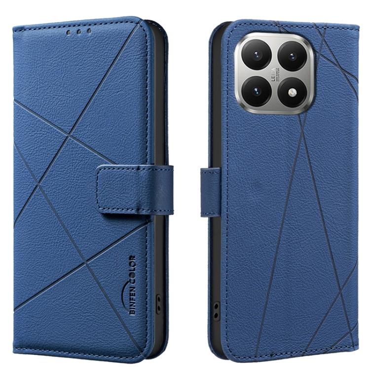Geometric Pattern RFID Leather Phone Case, For Xiaomi 17T Pro 5G, For Xiaomi 17T 5G, For Xiaomi Poco M7 4G 169mm, For Xiaomi 15T Pro 5G, For Xiaomi 15T 5G, For Xiaomi Poco F7 5G Global, For Xiaomi Poco X7 Pro, For Xiaomi Poco C75