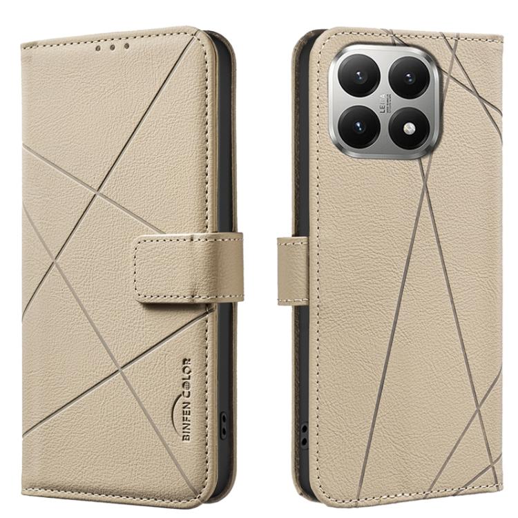 Geometric Pattern RFID Leather Phone Case, For Xiaomi 17T Pro 5G, For Xiaomi 17T 5G, For Xiaomi Poco M7 4G 169mm, For Xiaomi 15T Pro 5G, For Xiaomi 15T 5G, For Xiaomi Poco F7 5G Global, For Xiaomi Poco X7 Pro, For Xiaomi Poco C75