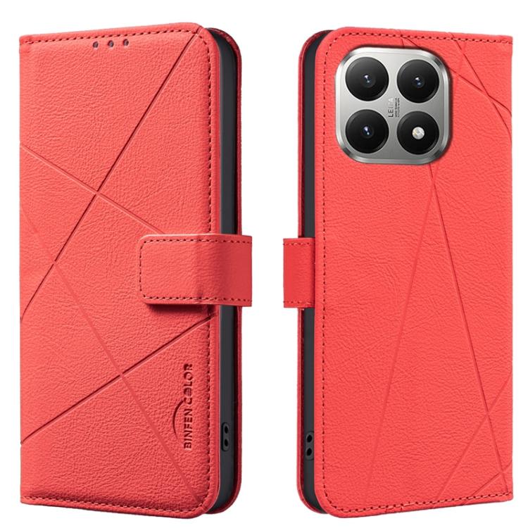Geometric Pattern RFID Leather Phone Case, For Xiaomi 17T Pro 5G, For Xiaomi 17T 5G, For Xiaomi Poco M7 4G 169mm, For Xiaomi 15T Pro 5G, For Xiaomi 15T 5G, For Xiaomi Poco F7 5G Global, For Xiaomi Poco X7 Pro, For Xiaomi Poco C75