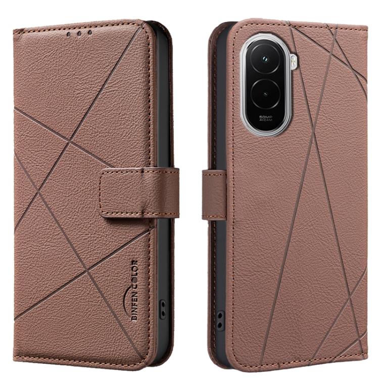 Geometric Pattern RFID Leather Phone Case, For Xiaomi 17T Pro 5G, For Xiaomi 17T 5G, For Xiaomi Poco M7 4G 169mm, For Xiaomi 15T Pro 5G, For Xiaomi 15T 5G, For Xiaomi Poco F7 5G Global, For Xiaomi Poco X7 Pro, For Xiaomi Poco C75