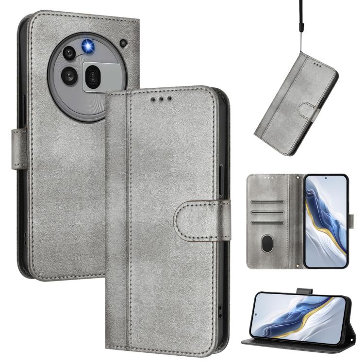Line Splicing Buckle Retro Leather Phone Case, For Nothing Phone 4a Pro, For Nothing Phone 4a, For Nothing Phone 3a, For Nothing Phone 3a Pro, For Nothing CMF Phone 1, For Nothing Phone 2a