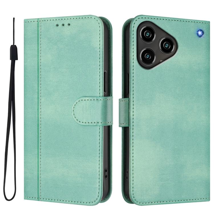 Line Splicing Buckle Retro Leather Phone Case, For ZTE Blade A76 4G, For ZTE Kantan Sumaho 4 A402ZT, For ZTE Blade V60 4G / Axon 60 4G, For ZTE Blade A35e, For ZTE Nubia Music 2, For ZTE Nubia S 5G A403ZT