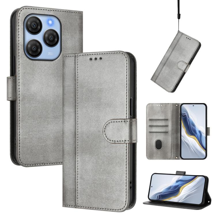 Line Splicing Buckle Retro Leather Phone Case, For Blackview Wave 7C, For Blackview Wave 10, For Blackview Shark 6, For Blackview Oscal Tiger 13, For Blackview Wave 8 / 8C / Oscal Flat 2, For Blackview Shark 9 5G