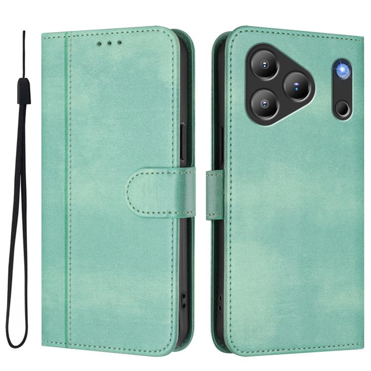 Line Splicing Buckle Retro Leather Phone Case, For Blackview Wave 7C, For Blackview Wave 10, For Blackview Shark 6, For Blackview Oscal Tiger 13, For Blackview Wave 8 / 8C / Oscal Flat 2, For Blackview Shark 9 5G
