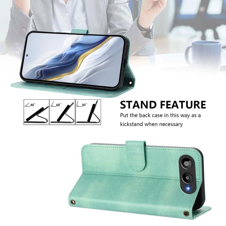 Line Splicing Buckle Retro Leather Phone Case, For BLU G95, For BLU Bold N4, For BLU Bold K10, For BLU G54, For BLU G64, For BLU Bold K50